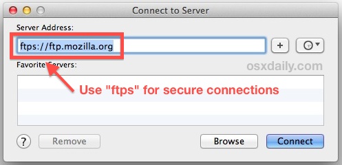 ssh ftp for mac